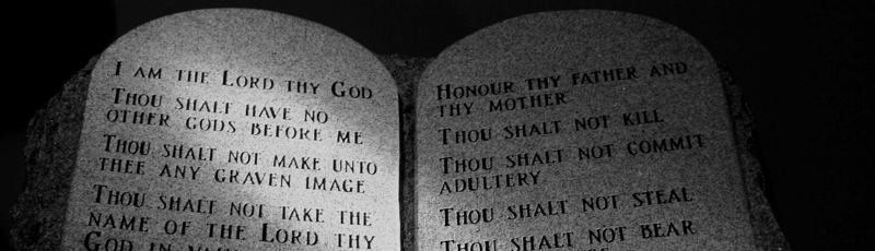 commandment-bw