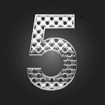 golden figure made in vector